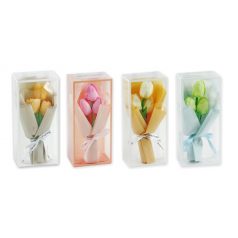 Szappan tulipáncsokor - 4 féle - 24 cm  