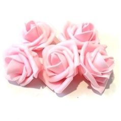 Rózsa fejek - 7 cm - 100 db - világos rózsaszín