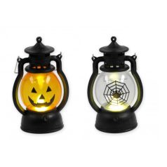 Halloween lámpás - 2 féle - 12 cm