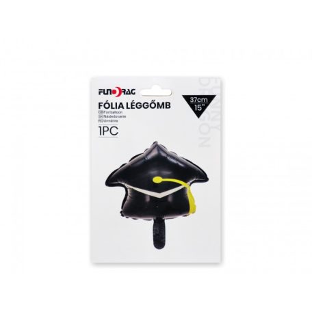 Lufi fólia ballagó sapka - 37 cm
