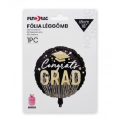 Lufi fólia Congrats Grad ballagós - 45 cm