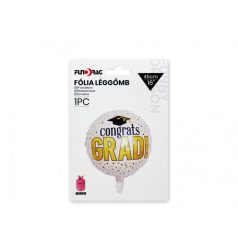 Lufi fólia ballagós Congrats Grad - 45 cm