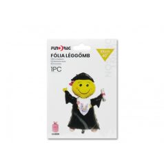 Lufi fólia Ballagós smiley - 101 cm
