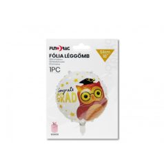 Lufi fólia Congrats Grad bagoly - 53 cm