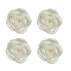 Rózsafej fehér - 4,7x1,8 cm - 4 db/csomag 