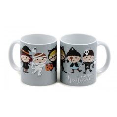 Halloween bögre gyerekek jelmezben - 3 dl