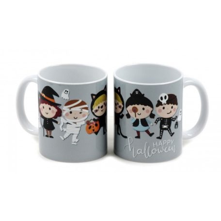 Halloween bögre gyerekek jelmezben - 3 dl