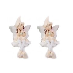   Tündér figura lógólábú - Rózsaszín - 7,5 cm - Raktáron