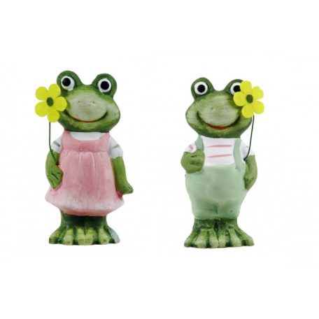 Béka figura fiú/lány - 11 cm