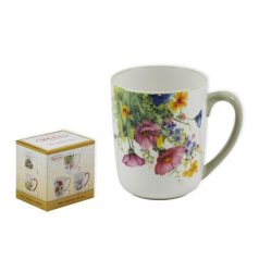 Kerámia bögre - Virág - 500 ml