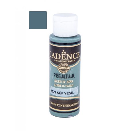 Cadence Premium festék - 70 ml - Moszatzöld - 5021