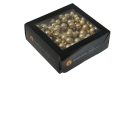 Arany üveg karácsonyi gömbök - 2 cm - 144 db/csomag
