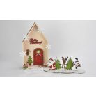 Natúr fa - Karácsonyi manó kellék szett 5db/csomag