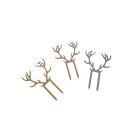 Natúr fa - Beszúrós agancs 18cm bronz