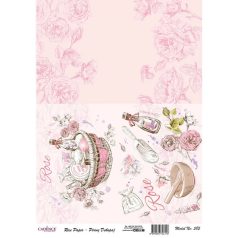Cadence rizspapír - Rose - A4, A3 - 585