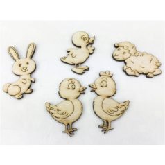 Natúr fa - Húsvéti figurák I. 5cm