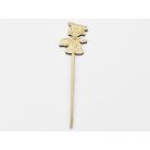 Natúr fa - Beszúrós ballagó kisfiú - 29,5 cm 