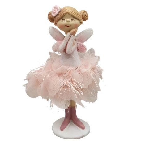 Tündér figura - Rózsaszin - 10 cm - Raktáron