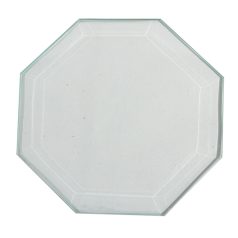 Üveglap, csiszolt szélű 10 x 10 cm 