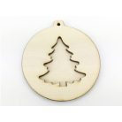 Natúr fa - Karidísz dupla fenyő - 8,5 cm