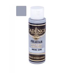 Cadence Premium festék - 70 ml - Szürke - 6036