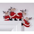 Natúr fa - Mókás rénszarvasok - 25 cm