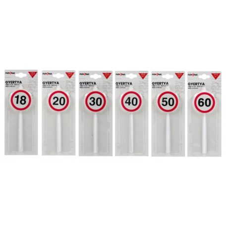 Tortagyertya - 18, 20, 30, 40, 50, 60 - 14 cm