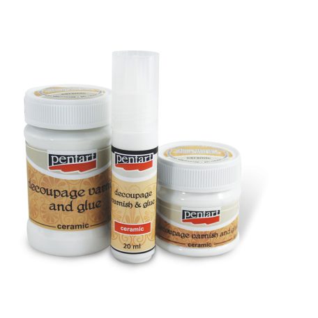 Kerámia decoupage ragasztó - 20ml, 50ml, 100 ml