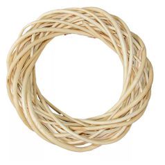 Vessző koszorú - Natúr - 15 cm, 20 cm, 25 cm