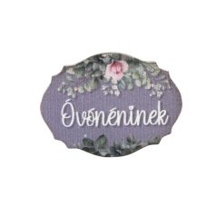 Nyomtatott fa tábla - Óvónéninek táblák - 5 db/csomag