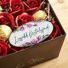 Nyomtatott dekorkarton - Legjobb osztályfőnök ovál tábla - 3 db/csomag