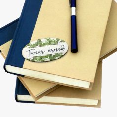   Nyomtatott dekorkarton - Tanár úrnak ovál tábla - 3 db/csomag