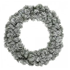 Fenyő koszorú havas - 35 cm