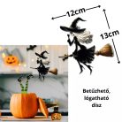 Nyomtatott dekorkarton - Boszilány seprűn - 2 db-os szett  