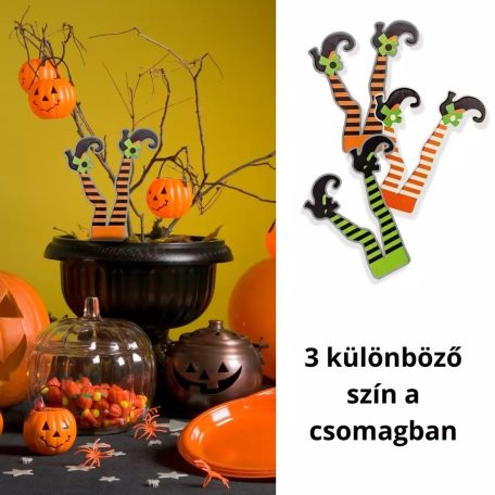  Nyomtatott dekorkarton - Boszilábak - 3 db/csomag