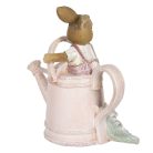 Clayre & Eef -  Nyuszi öntőzőkannában - 10x6x11 cm - Raktáron