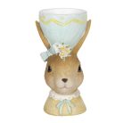 Clayre & Eef - Tojástartó nyuszilány figura - 12 cm - Raktáron
