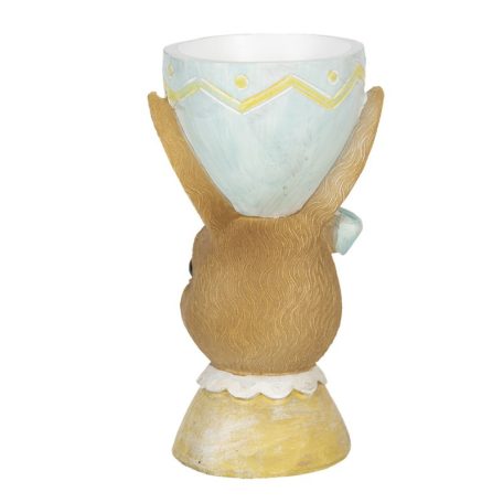 Clayre & Eef - Tojástartó nyuszilány figura - 12 cm - Raktáron