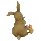 Clayre & Eef - Tojásfestő nyuszi figura - 9x9x13 cm - Raktáron
