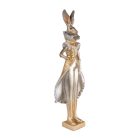 Clayre & Eef - Elegáns klasszikus arany nyúl lány - 44 cm - Raktàron