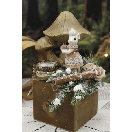 Mézeskalács egér figurák 2 db-os szett - 11 cm - Raktáron