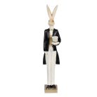 Elegáns, klasszikus nyúl fiú figura - 32 cm - Raktáron