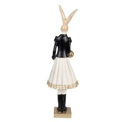 Elegáns, klasszikus nyúl lány figura - 32 cm - Raktáron