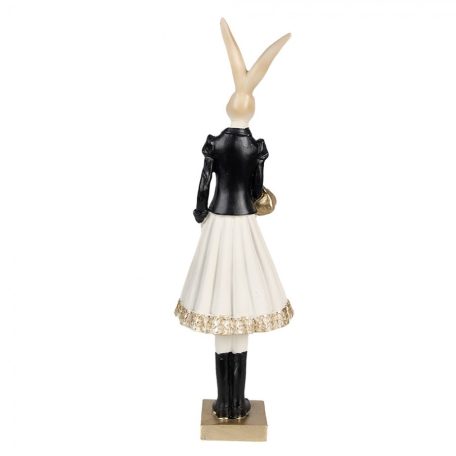 Elegáns, klasszikus nyúl lány figura - 32 cm - Raktáron