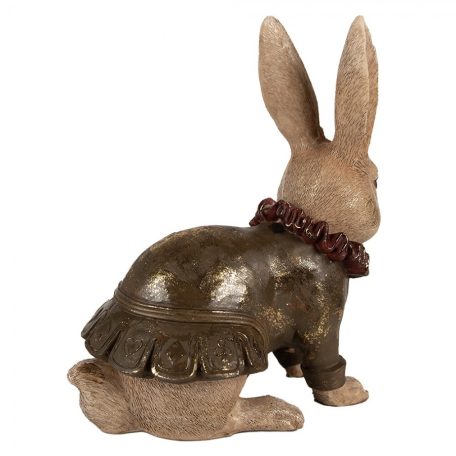 Nyuszi figura órával - 29 cm