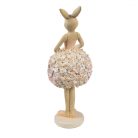 Nyuszilány figura - 9x7x22 cm - Raktáron