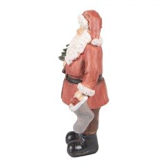 Mikulás figura fenyőfával - 40 cm - Raktáron