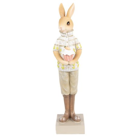 Nyuszifiú répás muffinnal - 28 cm - Raktáron