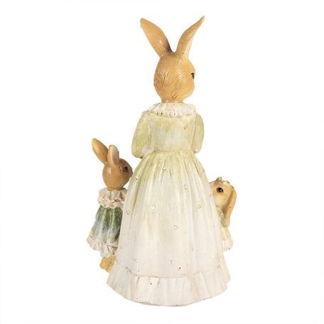 Nyuszimama nyuszigyerekekkel tortával - 21 cm - Raktáron