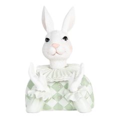 Klasszikus nyuszifiú figura - 16 cm - Raktáron